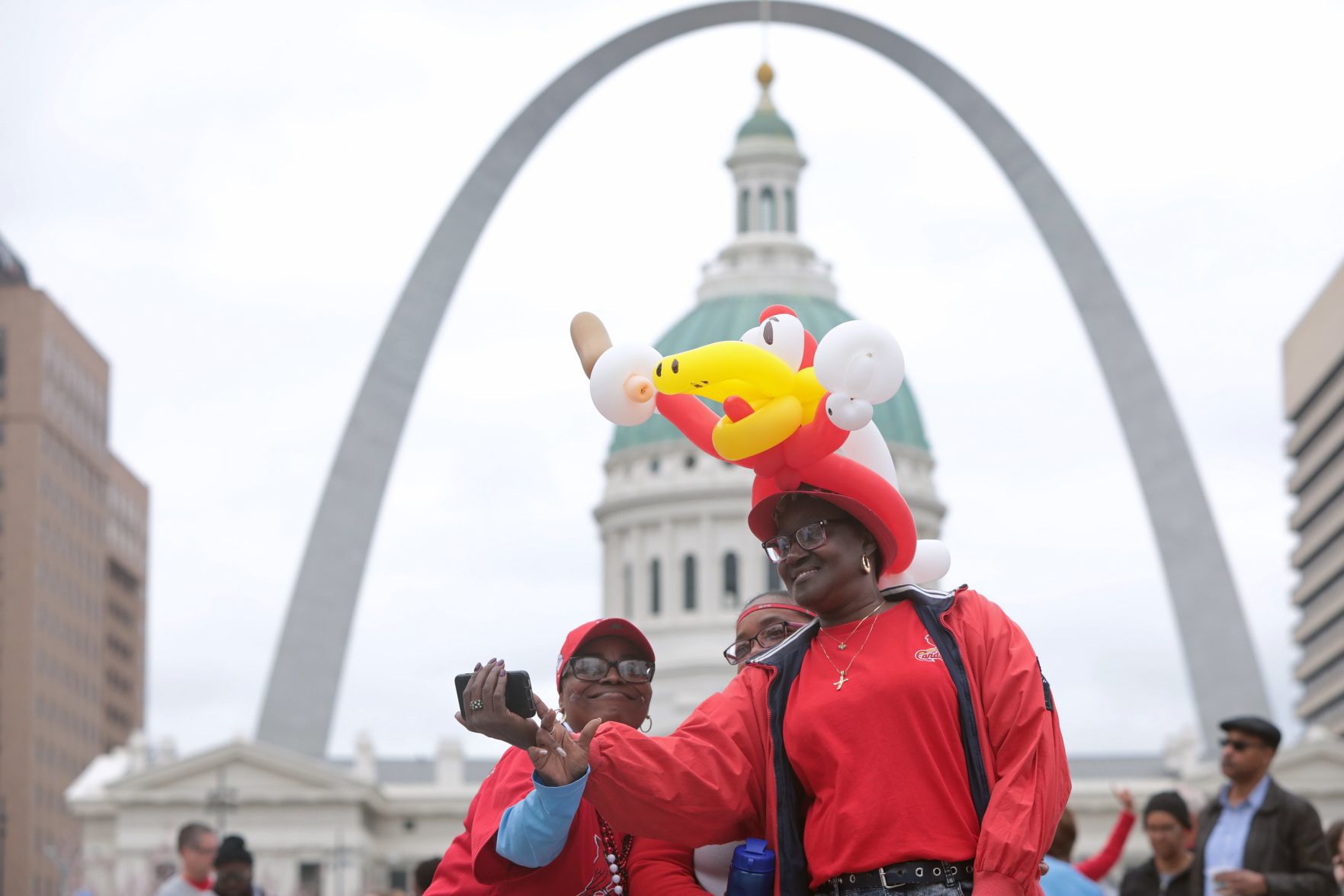 Cardinals home opener festivities